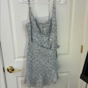 Princess Polly White and Blue Dress